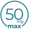 70mg CBD pro Tag Max Logo