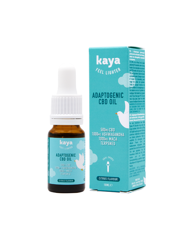 packaging bouteille huile de CBD 5% Kaya