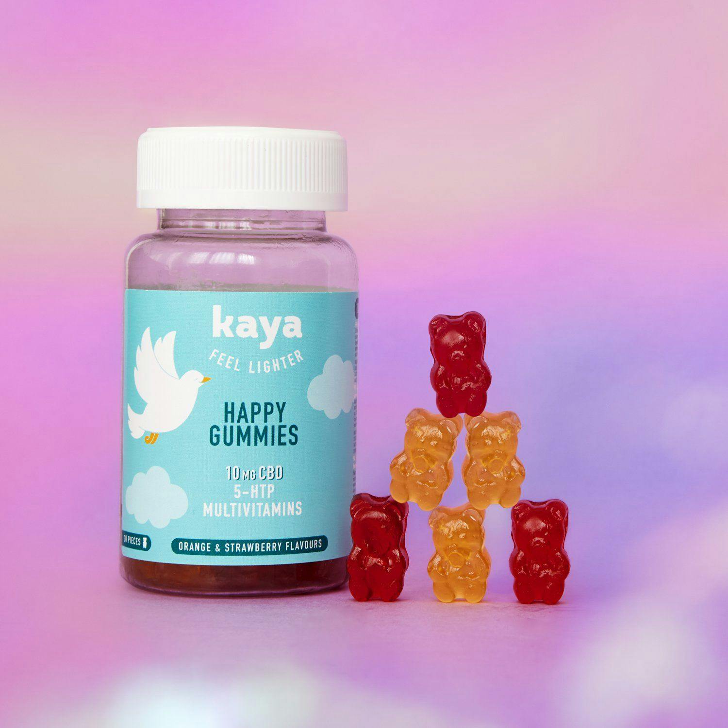 Visuel d'ambiance Happy Gummies au CBD Kaya