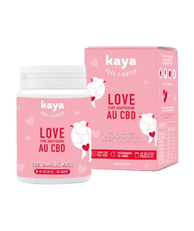 Cure Love au CBD pour la libido Kaya 
