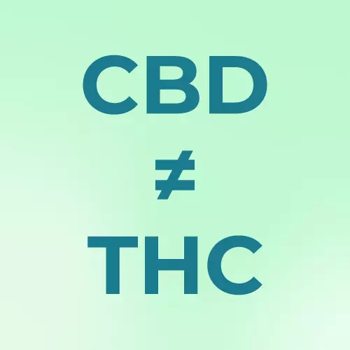 Le CBD n'est pas du THC