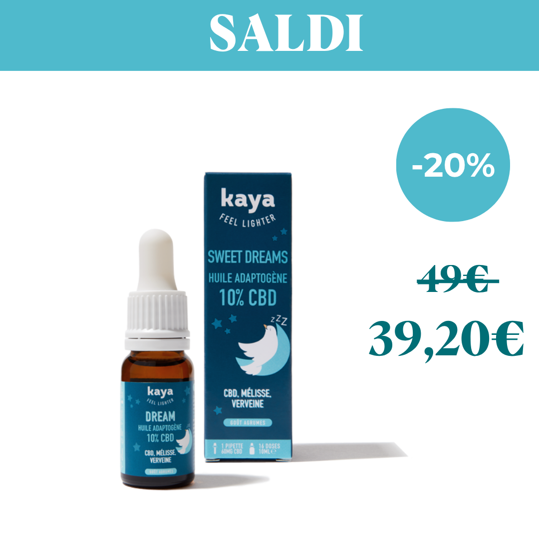 Olio adattogeno Sweet Dreams 10% CBD
