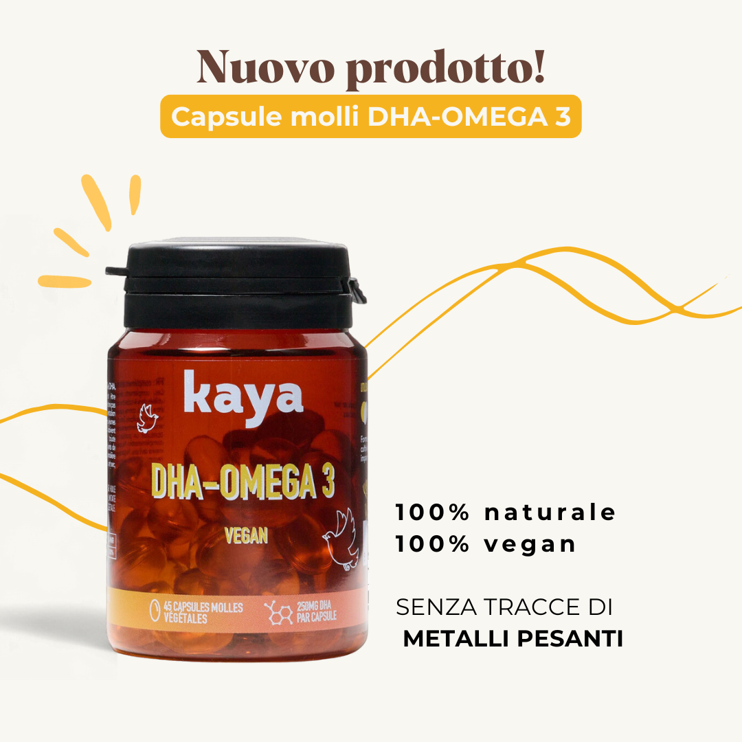 Cura vegana DHA-Omega 3