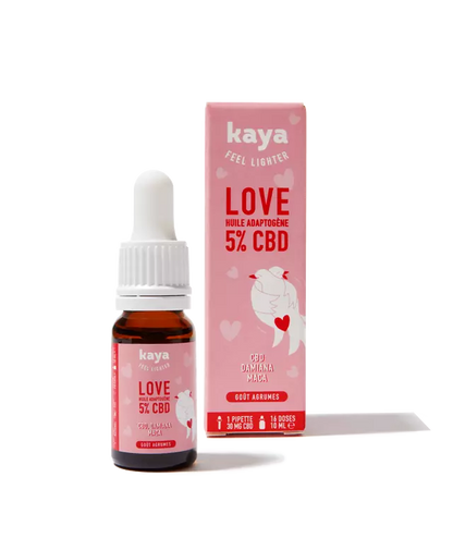 Huile adaptogène Love 5% CBD