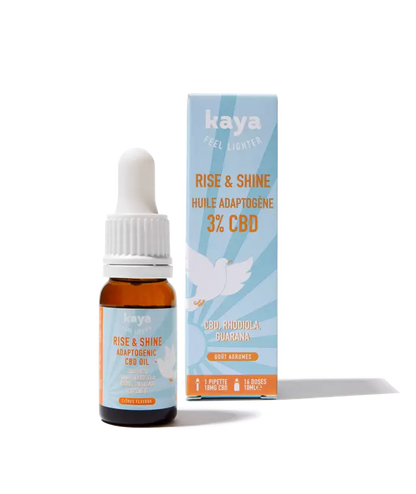 Huile adaptogène Rise & Shine 3% CBD