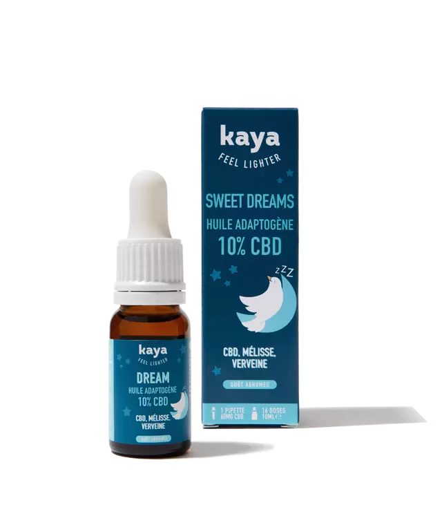 Huile adaptogène Sweet Dreams 10% CBD