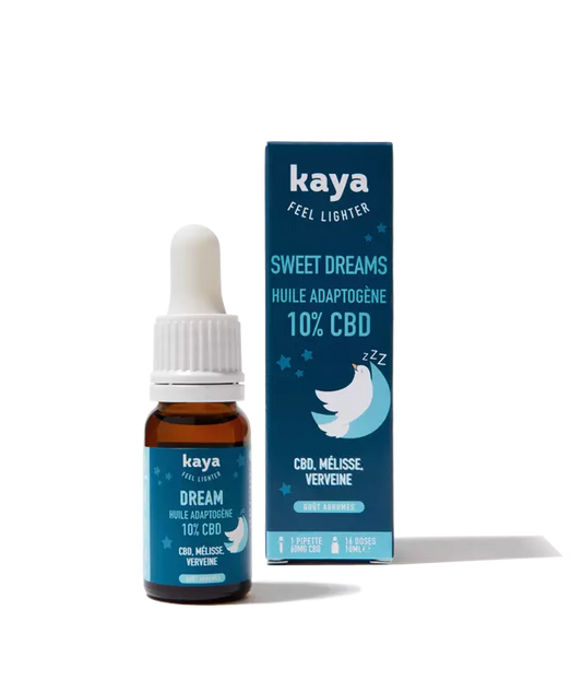 Huile adaptogène Sweet Dreams 10% CBD