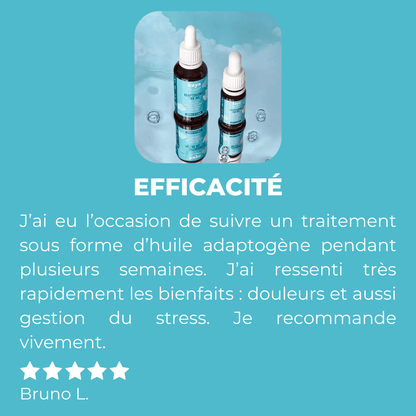 Huile adaptogène 5% CBD