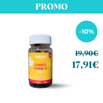 Gummies Vitamine D3 végans