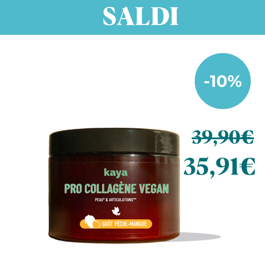 Pro Collagene vegano - gusto pesca mango