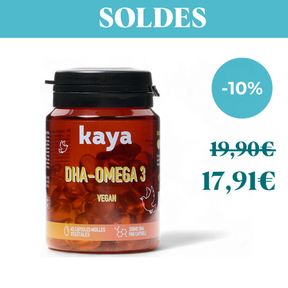 Cure DHA-Oméga 3 végane