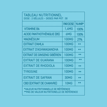 Cure anti-stress fortifiante Power (ex Rise & Shine)